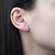 Cercei argint asimetrici Elsie