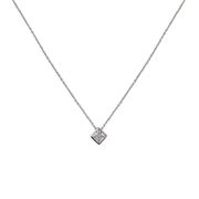 Lant argint cu pandantiv romb Square