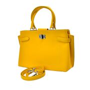 Poseta Melina Din Piele Naturala Galbena