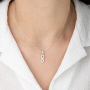 Pandantiv argint sidef infinit Thia