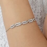 Bratara argint dreptunghiuri Thia