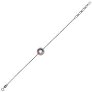 Bratara argint cerc multicolor Thia