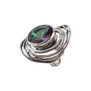 Inel argint cuart mistic Blair marimea 56