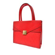 Poseta Rosa piele ecologica rosie