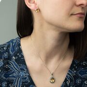 Set argint citrin Kazia