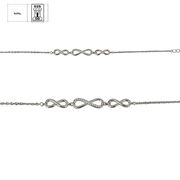 Bratara argint infinit Alaina