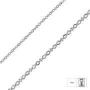 Bratara argint eleganta infinit Estela