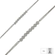 Bratara argint dubla eleganta Natasha