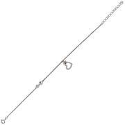 Bratara argint inima si coronita Sheila