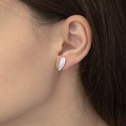 Cercei argint aripi de inger Eden