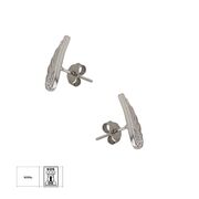 Cercei argint aripi de inger Eden