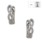 Cercei argint infinit cu tortita Gisela