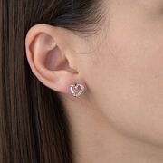 Cercei argint inimioara Herz