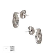 Cercei argint lacrima Leyre