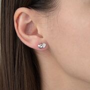 Cercei argint inimioara Liebe