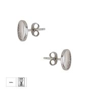 Cercei argint rotunzi Roser