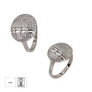 Inel argint rotund Leonor marimea 54