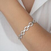 Bratara argint eleganta zirconii Thia