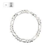 Bratara argint barbati Byron 21 cm