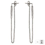 Cercei lungi argint Tatiana