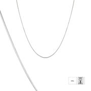Lant argint la baza gatului 40 cm