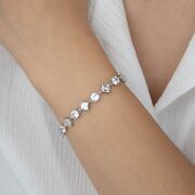 Bratara argint eleganta zirconii Thia