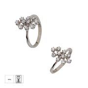 Inel argint elegant zirconii Thia marimea 58