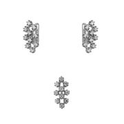 Set argint eleganti cu zirconii Thia