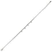 Bratara argint semitennis Thia