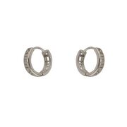 Cercei argint cu cifre romane Thia