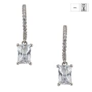 Cercei argint eleganti cu zirconiu  Thia