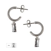 Cercei argint eleganti cu zirconiu  Thia