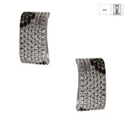 Cercei argint patrati cu zirconiu Thia