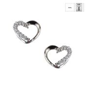 Cercei argint inimioara Chantria