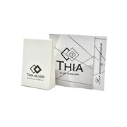 Inel argint 925 Thia cu email verde marime 51