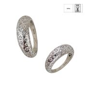 Inel argint bombat zirconii Thia marimea 54