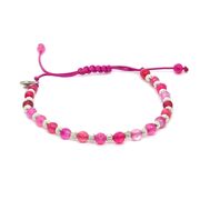 Bratara argint snur agate Thia