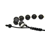 Bratara argint snur lava Thia