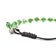 Bratara argint 925 Thia snur Smaralde