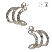 Cercei argint cu zirconiu Thia