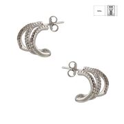 Cercei argint cu zirconiu Thia