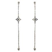 Cercei lungi argint Thia