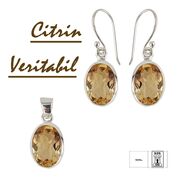 Set argint citrin Lydia