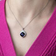 Lant argint elegant crystal mov Thia