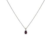 Lant argint lacrima zirconiu mov Thia