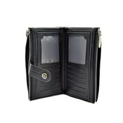 Portofel Lucy Din Piele Ecologica Negru