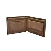 Portofel Polo Din Piele Naturala Cafeniu