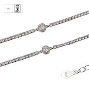 Bratara argint tennis eleganta Thia