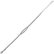 Bratara argint eleganta dubla Thia