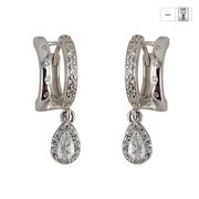 Cercei argint lacrima Dely